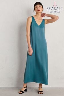 Seasalt Cornwall Blue Wild Clematis Dress (B45802) | €135