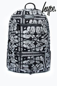 Hype. Bandana Maxi Black Backpack