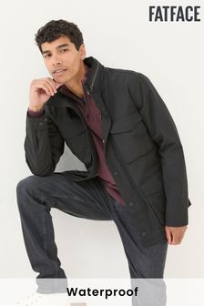 أسود - Fatface Waterproof Jacket (B46242) | 67 ر.ع