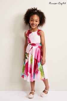 Phase Eight Pink Nala Print Dress (B46518) | €87