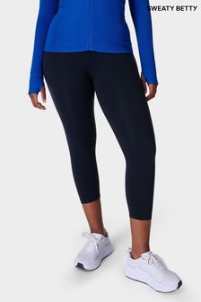 黑色 - Sweaty Betty Power Cropped Workout Leggings (B46746) | NT$3,640