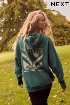 Curve Hoodies Graphic Casual Next Luxembourg