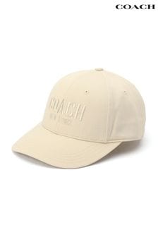 COACH Grey Embroidered Baseball Hat (B46781) | 371 QAR