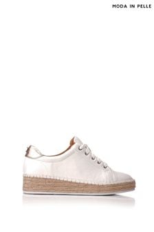 BREELY MINI WEDGE WOVEN SOLE TRAINER