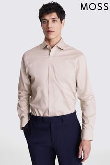 Розовый - Строгий стиль - Moss Stretch Shirt (B47325) | €46