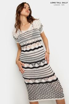 Long Tall Sally Cream Crochet Dress (B47541) | €52