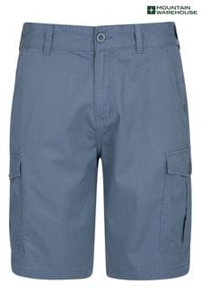 Blau - Mountain Warehouse Herren Lakeside Cargo-Shorts (B47700) | 40 €