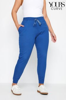 Yours Curve Blue Elasticated Stretch Joggers (B47859) | €30