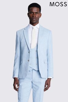 MOSS Slim-Fit Blue Donegal Jacket (B47880) | €203