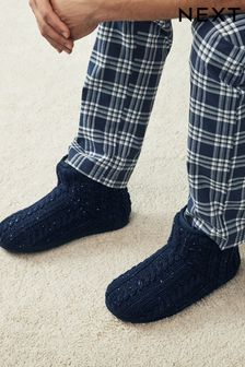 Next mens slipper boots sale