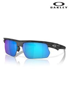 Oakley Grey Bisphaera Oo9400 Rectangle Polarised Sunglasses