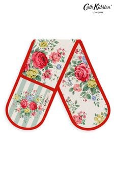 Cath Kidston Sage Feels Like Home Double Oven Gloves (B48340) | €27