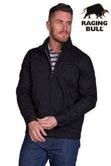 Raging Bull Classic Harrington Black Jacket (B48619) | $178 - $204