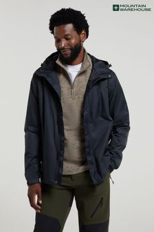 Mountain Warehouse Black Mens Torrent Waterproof Jacket (B48654) | €69
