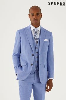 Skopes Sky Blue Redding Tailored Fit Suit Jacket (B48808) | €140