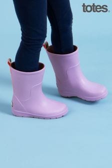 Totes Purple Childrens Charley Welly Boots (B49047) | €25