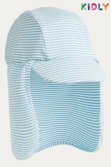 藍色 - Kidly Seersucker Sun Hat (B49197) | NT$750