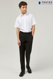 Trutex Senior Boys Slim Leg Charcoal School Trousers (B49300) | NT$1,070 - NT$1,260