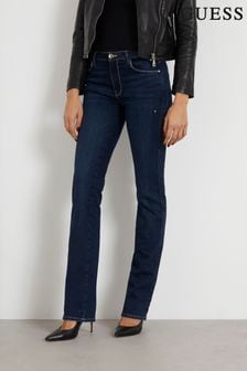 Guess Dark Blue Straight Leg Jeans (B49455) | $167