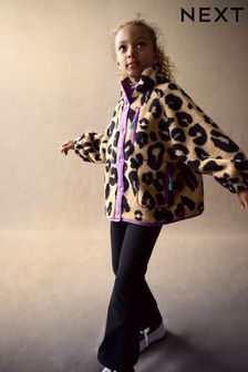 Next girls leopard print coat cheap