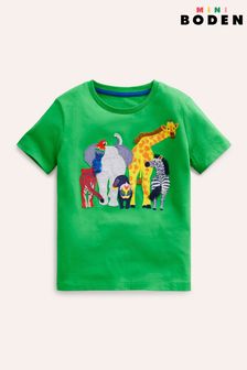 Boden Green Funny Animal T-shirt (B49679) | $30 - $33