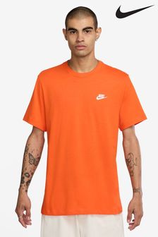 Safety Orange - Nike 100% Cotton Club T-shirt (B50093) | 1 316 ₴