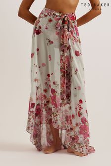 Ted Baker Pink Danisee Beach To Bar Midi Skirt Cover-Up (B50490) | $199