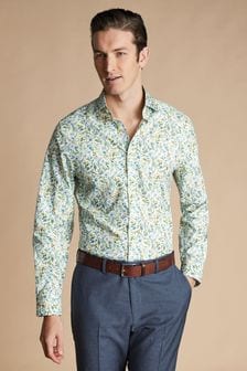 Charles Tyrwhitt Multi Slim Fit Liberty Fabric Floral Print Shirt (B50502) | $127
