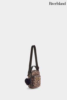 Leopard print bags river island best sale