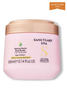Sanctuary Spa Lily  Rose Natural Oils Melting Pearls Body Butter 300ml (B51099) | €18.50