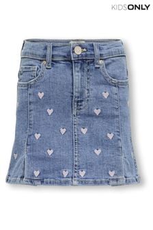 ONLY KIDS Blue Denim Skirt (B51165) | $41