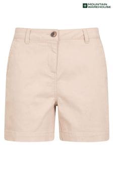 Mountain Warehouse Pink Womens Bay Organic Chino Shorts (B51374) | kr480