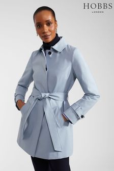 Hobbs Pale Blue Jane Trench Coat (B51694) | AED993