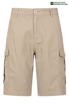 Mountain Warehouse Cream Mens Lakeside Cargo Shorts (B51890) | €37