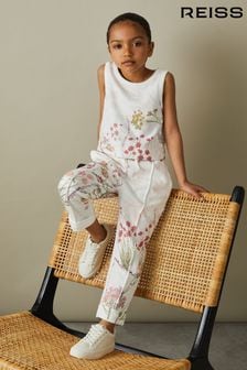 Blassrosa - Reiss Kemi Cotton Vest And Joggers Set (B52010) | 103 €