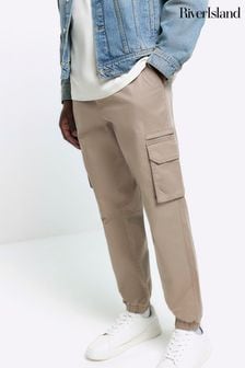 River Island Natural Elasticated Cargo Trousers (B52068) | 61 €