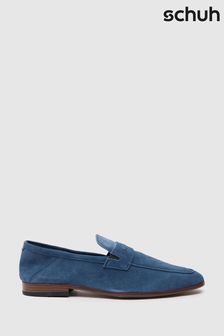 Schuh Blue Randy Unlined Loafers (B52292) | SGD 106