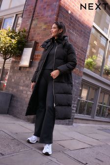 Women s Petite Puffer Long Coatsandjackets Next Ireland