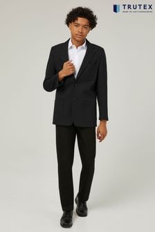 Trutex Senior Boys Black School Blazer (B52354) | $81 - $86