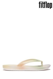 FitFlop Junior Kids Iqushion Iridescent White Flip Flops (B52756) | 1,602 UAH