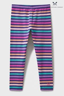 Crew Clothing Stripe Cotton Fitted Leggings (B52770) | €25 - €31