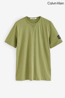 Calvin Klein Rundhals-T-Shirt mit Aufnäher (B52777) | 62 €