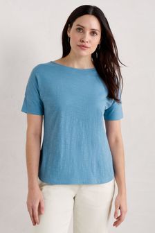 Seasalt Cornwall Blue Bryher View T-Shirt (B52787) | kr510