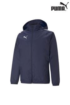 Puma Blue Mens Team LIGA All Weather Football Jacket (B52948) | $94