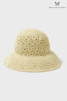 Crew Clothing Company Classic Crochet Bucket Hat