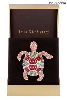 Jon Richard Turtle Brooch Gift Box