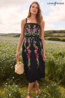 Next black floral dress deals