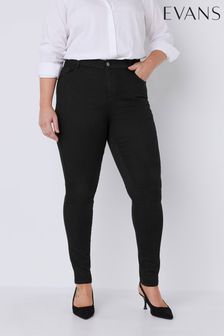 Marineblau - Curve Skinny-Jeans mit hohem Bund (B53794) | 56 €