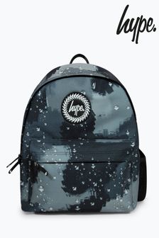 Hype. Rain Drop Camo Black Backpack (B53948) | BGN97
