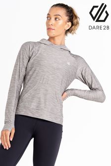 Dare 2b Grey Sprint Cty Lightweight Workout Hoodie (B53977) | €50